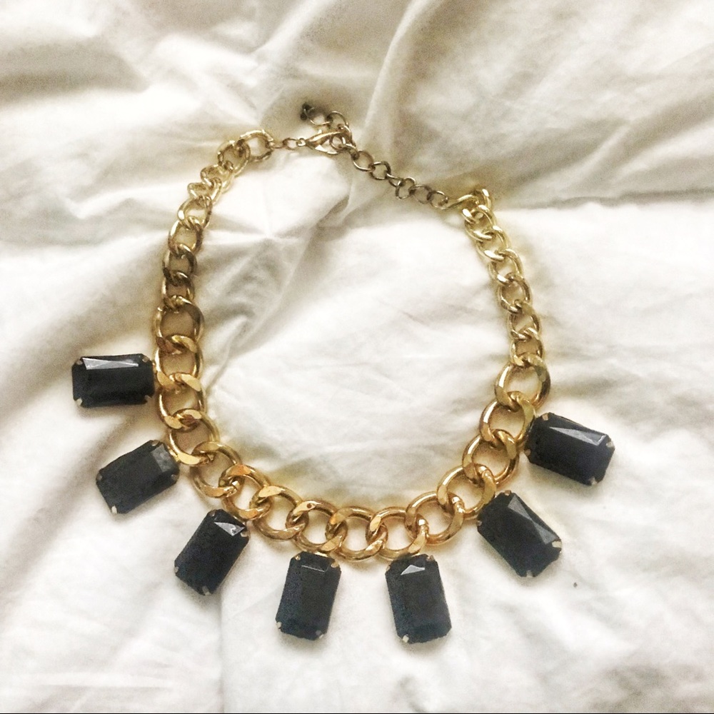 Gold plated sterling silver necklace